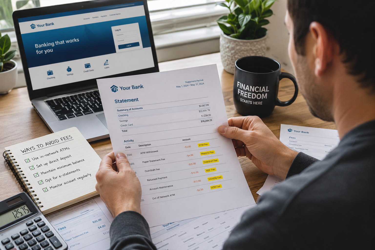 Common Banking Fees and How Americans Can Avoid Them